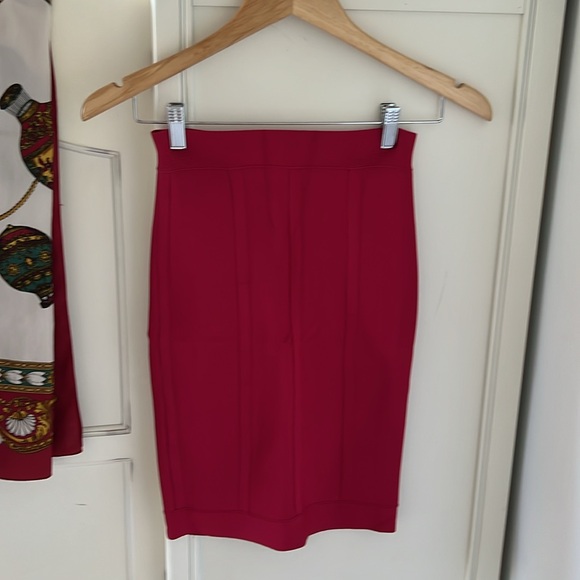 BCBGMaxAzria Red Skirt - Picture 2 of 7